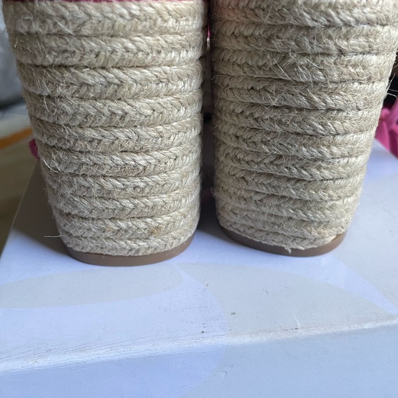 BNWB Nine West “Riplee”  pink sandals size 7.5 - Picture 9 of 10